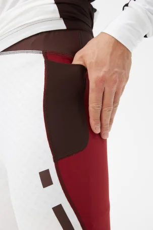 Костюм гоночный Bivium д/муж. "Энергия 2.0" белый_бордовый