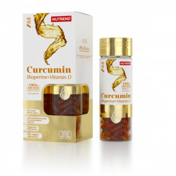 КУРКУМИН + БИОПЕРИН + ВИТАМИН D капсулы №60/CURCUMIN + BIOPERINE + VITAMIN D 60 caps Nutrend