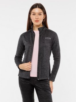 Термокофта на молнии Sport Tech жен. MX215230/10005 угольный