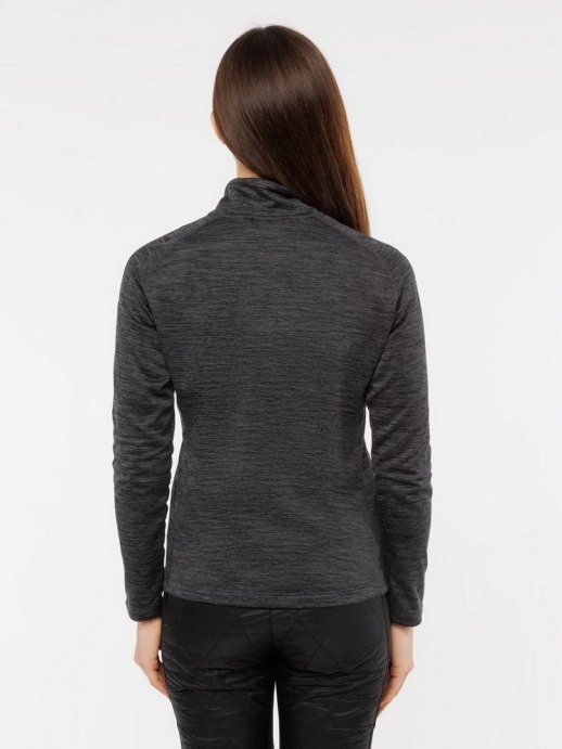 Термокофта на молнии Sport Tech жен. MX215230/10005 угольный