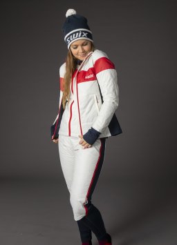 Шорты SWIX удлин. Surmount Primaloft жен. 22337/00025 снежно-белый