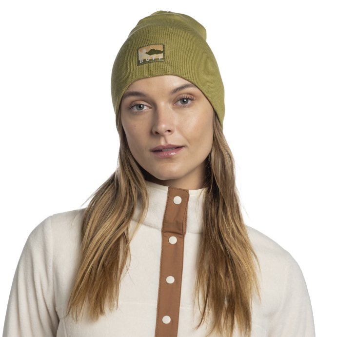 Шапка Buff Knitted Hat Lilon Long Moss 134477.312.10.00