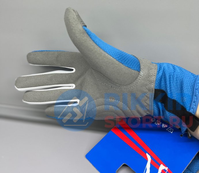 Перчатки лыжероллерные Ski Time синие S1901B NEW