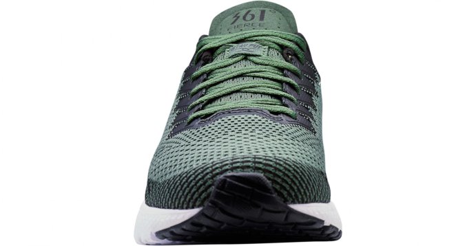 Кроссовки 361 -FIERCE муж. зеленый/черный Y2103/7974