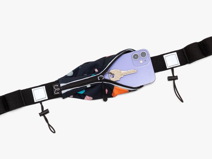 Сумка Enklepp Run Belt Fast (dark terrazzo)