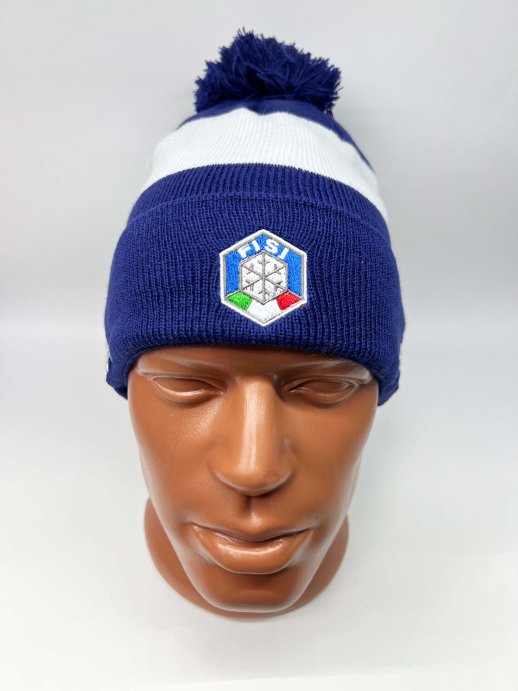 Шапка Kappa K0201 син.-бел.