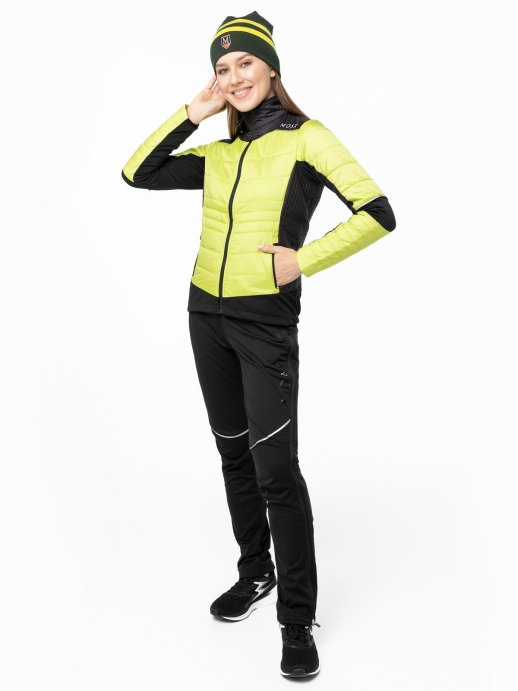 Куртка MOAX NAVADO HYBRID жен. SW222322/51700 лайм