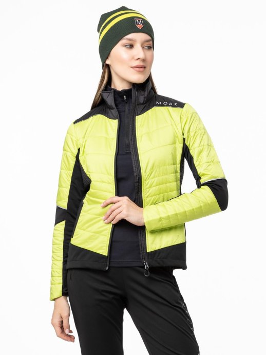 Куртка MOAX NAVADO HYBRID жен. SW222322/51700 лайм