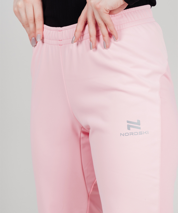 Костюм тренировочный Nordski Hybrid Pro Candy Pink/Grey W NSW606911/NSW522951 в Мурманске