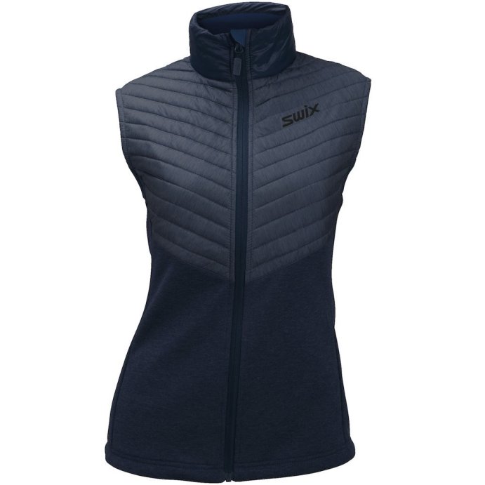 Жилет SWIX Blizzard Hybrid жен. 11766/75100 темно-синий в Твери
