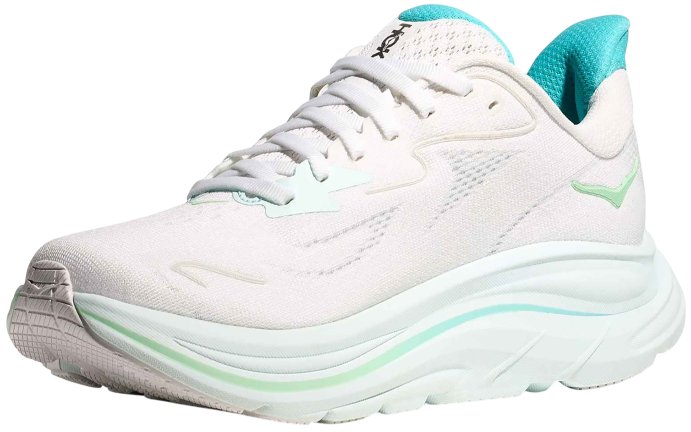 Кроссовки Hoka W Clifton 10 White/Cielo Blue в Нижнем Новгороде
