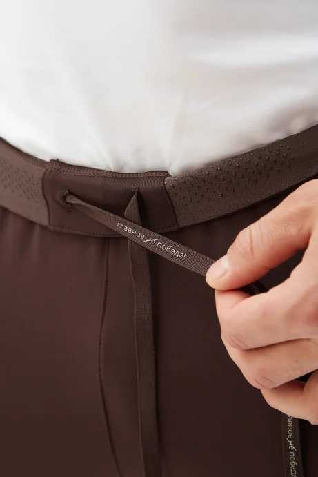 Тайтсы Bivium &quot;СноуРан&quot; муж. бордовый_кофейный