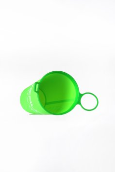 Гибкий стаканчик POWERUP, 200 мл, зеленый