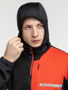 Куртка с капюшоном MOAX Dickson Wind муж. MX314221/80750 магма
