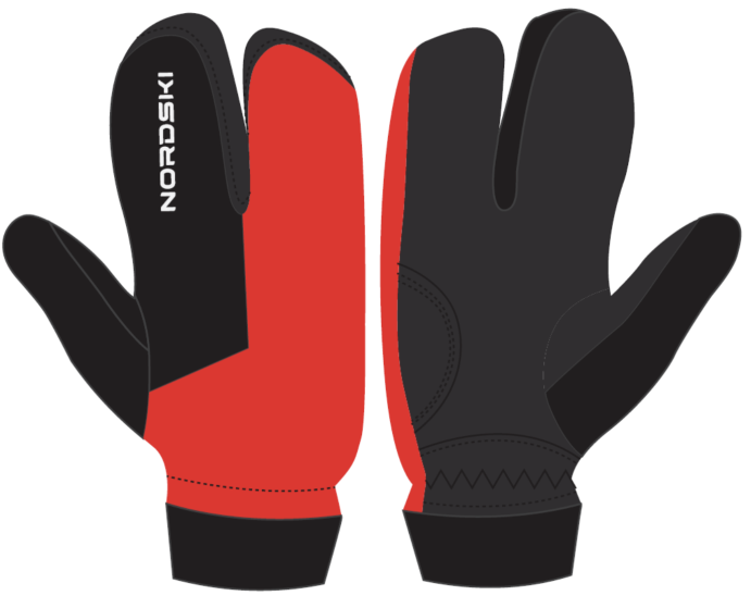 Лобстеры Nordski Jr.Arctic Red/Black WS NSJ133190 в Твери