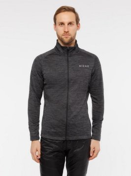 Термокофта на молнии Sport Tech муж. MX215231/10005 угольный