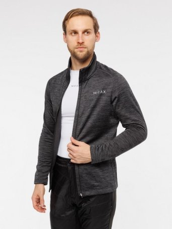 Термокофта MOAX на молнии Sport Tech муж. MX215231/10005 угольный