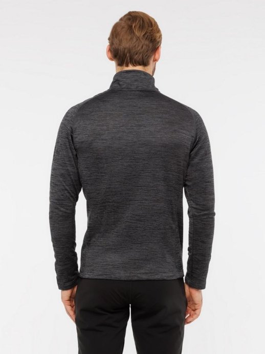 Термокофта на молнии Sport Tech муж. MX215231/10005 угольный