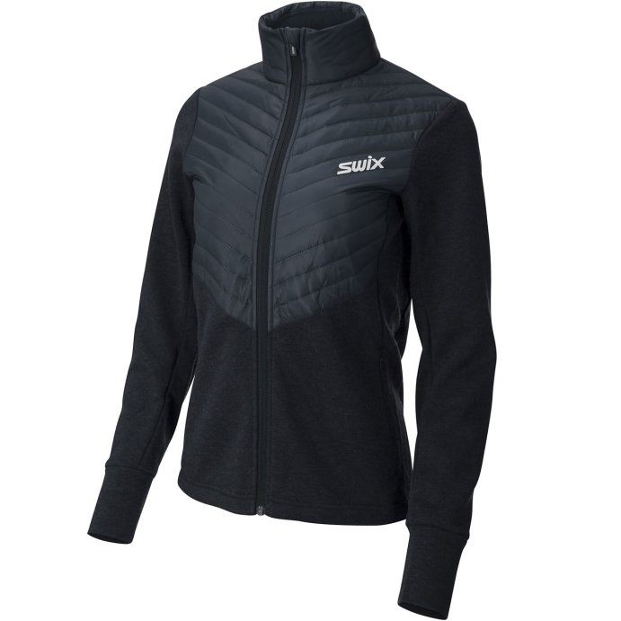 Куртка SWIX Blizzard Hybrid на молнии жен. 15266/75100 темно-синий