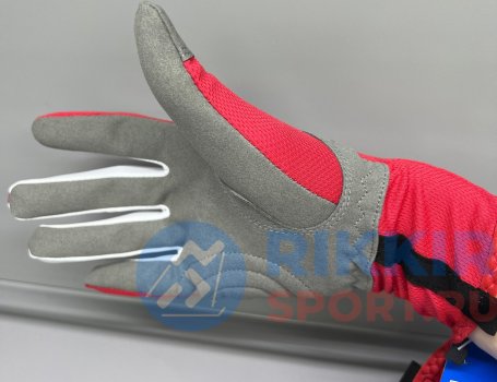 Перчатки лыжероллерные Ski Time красн. S1901 NEW