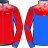 Куртка KV+ TORNADO jacket red\blue 22V104.32