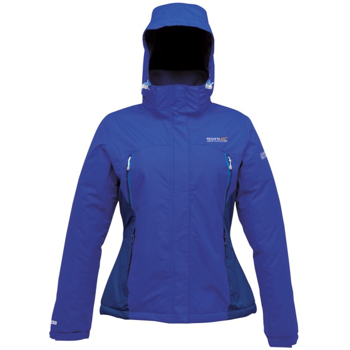 Куртка утепленная ветрозащитная Regatta Solero Women's RWP147 7GU синяя.