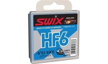 Парафин SWIX HF6X Blue  -5C/-10C 40 гр