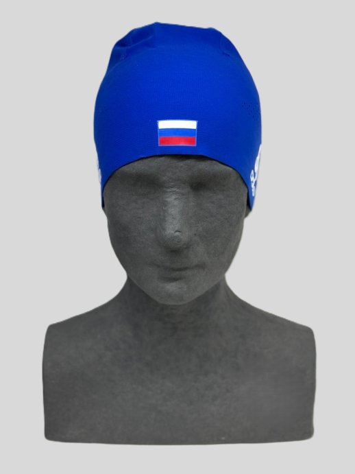 Шапка Odlo Move Light Russia синяя 772000/RUS14/blue