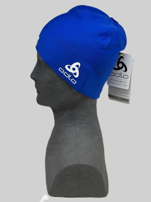 Шапка Odlo Move Light Russia синяя 772000/RUS14/blue