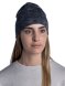 Шапка Buff Merino Migweight Hat Multistripes Graphite 118008.901.10.00