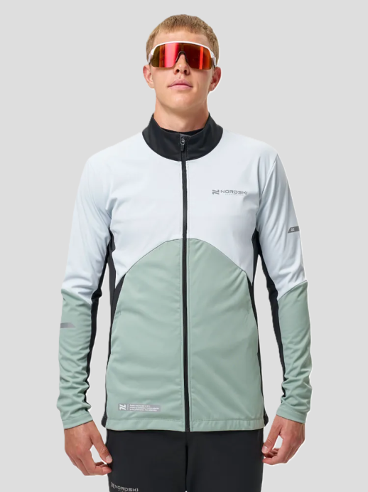 Тренировочная куртка Nordski Pro 2.0 Pearl Blue/Ice Mint/Black NSM609027
