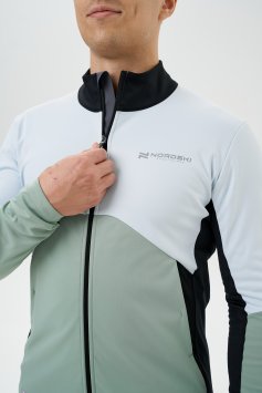 Тренировочная куртка Nordski Pro 2.0 Pearl Blue/Ice Mint/Black NSM609027