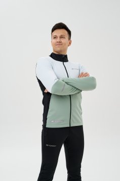 Тренировочная куртка Nordski Pro 2.0 Pearl Blue/Ice Mint/Black NSM609027