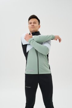 Тренировочная куртка Nordski Pro 2.0 Pearl Blue/Ice Mint/Black NSM609027