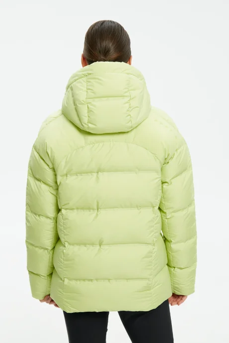Куртка пуховая Bivium д/жен. &quot;Zefy&quot; лаймовый