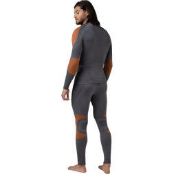 Термобелье V-MOTION ALPINESPORTS Мужской ASM Серо-оранжевый