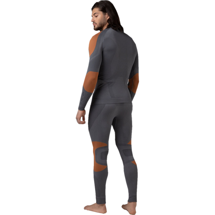 Термобелье V-MOTION ALPINESPORTS Мужской ASM Серо-оранжевый в Санкт-Петербурге