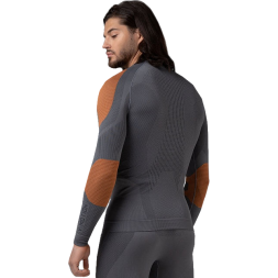 Термобелье V-MOTION ALPINESPORTS Мужской ASM Серо-оранжевый