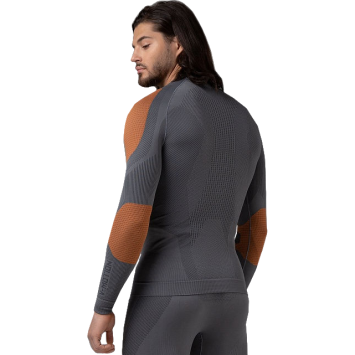 Термобелье V-MOTION ALPINESPORTS Мужской ASM Серо-оранжевый