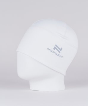 Тренировочная шапка Nordski Jr.Warm White NSJ238001 (S)