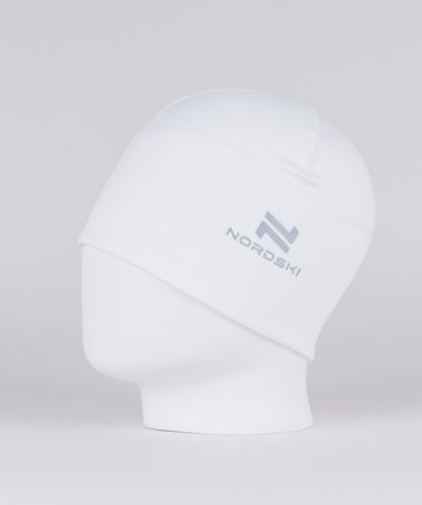 Тренировочная шапка Nordski Jr.Warm White NSJ238001 (S)