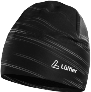 Шапка LOFFLER SNOWFALL black EL28233-990