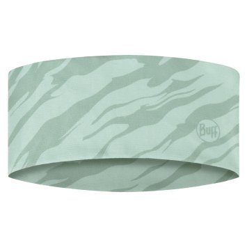 Повязка Buff CoolNet UV Wide Headband Aces Seagrove Green 135909.826.10.00
