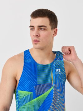 Майка Nordski Race Art Blue NSM188256