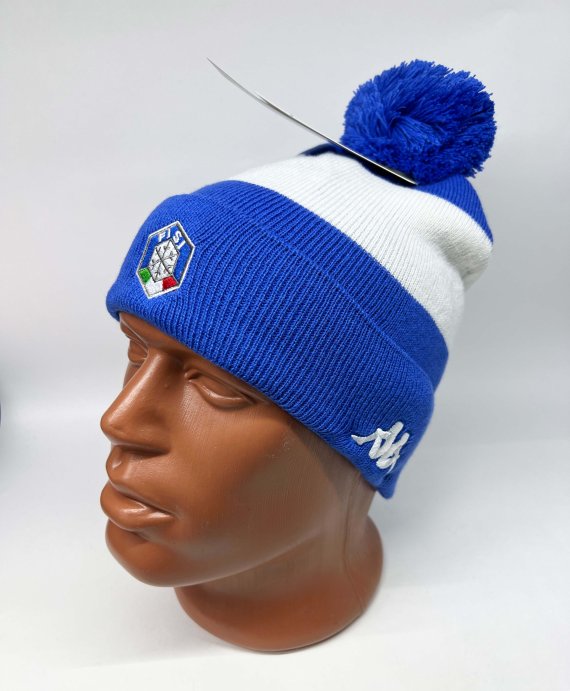 Шапка Kappa K0203 гол.-бел.