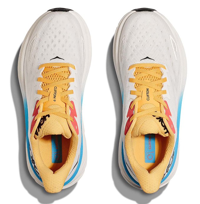 Кроссовки Hoka W Clifton 9 Blanc De Blanc/Swim Day в Нижнем Новгороде