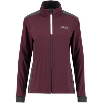 Куртка SWIX Cross жен. 12346/94303 тёмный баклажан