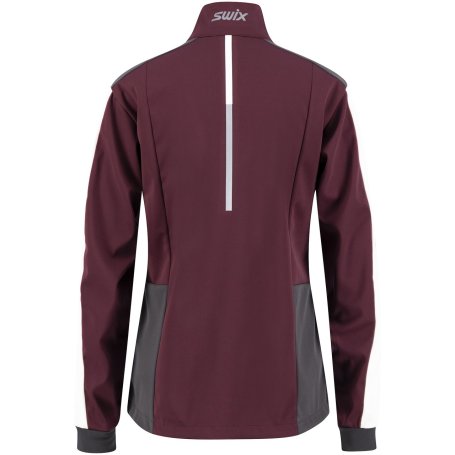 Куртка SWIX Cross жен. 12346/94303 тёмный баклажан