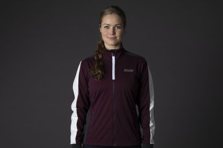 Куртка SWIX Cross жен. 12346/94303 тёмный баклажан