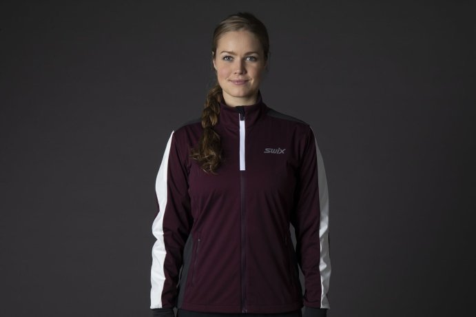 Куртка SWIX Cross жен. 12346/94303 тёмный баклажан